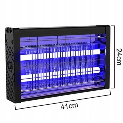 Lampa UV Owadobójcza Na Komary Zestaw 4 Świetlówki 41cm