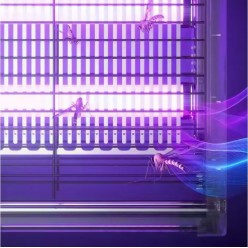 Lampa UV Owadobójcza Na Komary Zestaw 4 Świetlówki 41cm