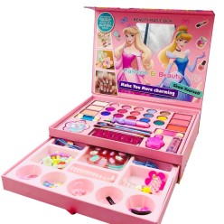 Duży Zestaw Make Up 2w1 z Akcesoriami Dla Dziewczynek