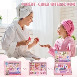 Duży Zestaw Make Up 2w1 z Akcesoriami Dla Dziewczynek