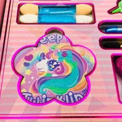 Duży Zestaw Make Up 2w1 z Akcesoriami Dla Dziewczynek