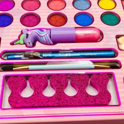 Duży Zestaw Make Up 2w1 z Akcesoriami Dla Dziewczynek