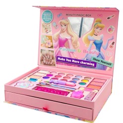 Duży Zestaw Make Up 2w1 z Akcesoriami Dla Dziewczynek