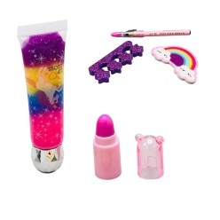 Duży Zestaw Make Up 2w1 z Akcesoriami Dla Dziewczynek Syreny