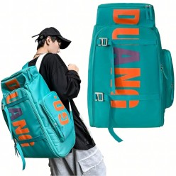 Plecak Szkolny i Turystyczny 55 L z Mocowaniem Na Deskorolkę, Wielokomorowy, Nylonowy