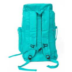 Plecak Szkolny i Turystyczny 55 L z Mocowaniem Na Deskorolkę, Wielokomorowy, Nylonowy