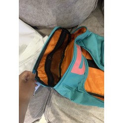 Plecak Szkolny i Turystyczny 55 L z Mocowaniem Na Deskorolkę, Wielokomorowy, Nylonowy