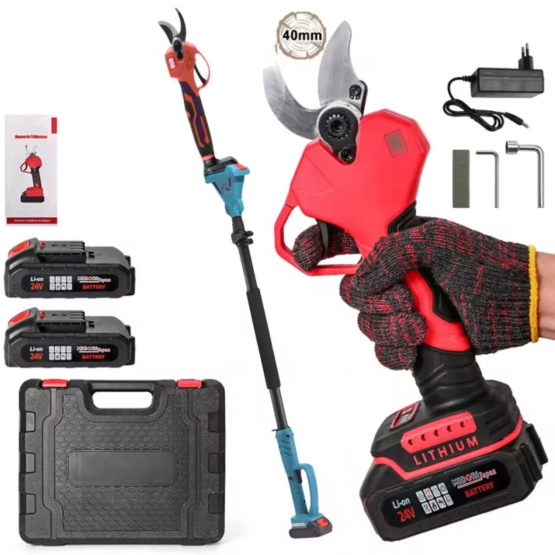 Sekator Elektryczny z Wysięgnikiem 2 Metry 2x Akumulator