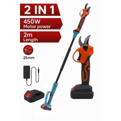 Sekator Elektryczny z Wysięgnikiem 2 Metry 2x Akumulator