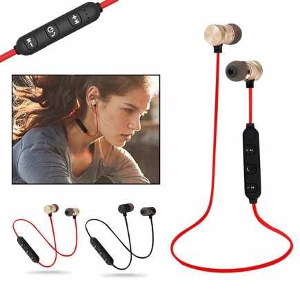 SŁUCHAWKI DOUSZNE BEZPRZEWODOWE DO BIEGANIA MIKROFON USB