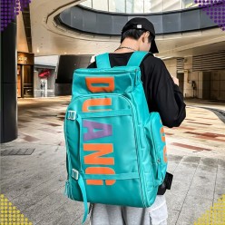 Plecak Szkolny i Turystyczny 55 L z Mocowaniem Na Deskorolkę, Wielokomorowy, Nylonowy