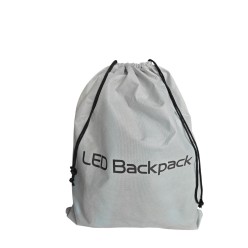 Plecak z Dużym Ekranem LED RGB Bluetooth Android iOS z Powerbank 4000mAh