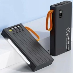 Powerbank 30000 mAh Mi Turbo Charge 66W USB-C Lightning MicroUSB 0,7KG