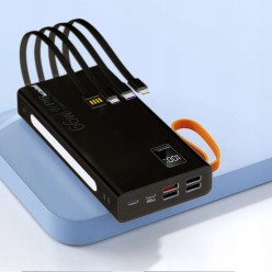 Powerbank 30000 mAh Mi Turbo Charge 66W USB-C Lightning MicroUSB 0,7KG