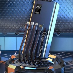 Powerbank 30000 mAh Mi Turbo Charge 66W USB-C Lightning MicroUSB 0,7KG