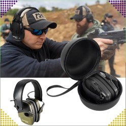 Słuchawki Strzleckie Wojskowe Taktyczne z Redukcją Szumu