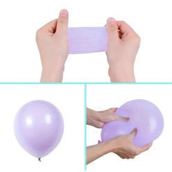 Duży Zestaw Balonów na Urodziny Motyw Syrena 97 elementów