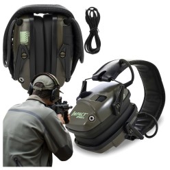 Słuchawki Strzleckie Wojskowe Taktyczne z Redukcją Szumu