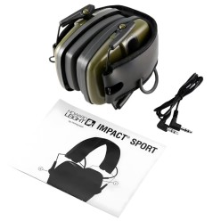 Słuchawki Strzleckie Wojskowe Taktyczne z Redukcją Szumu