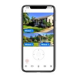 Kamera Zewnętrzna 4G LTE Solarna 3 Obiektywy Funkcja AI