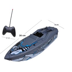 Łódź Motorowa RC Dwu Silnikowa Zdalnie Sterowana 26CM