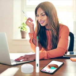 Urządzenie Do Czyszczenia Uszu Precyzyjny Otoskop 12 Końcówek