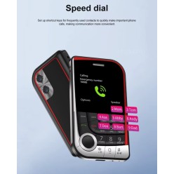 Telefon Komórkowy V10 Mikro Rozmiarów 2,01 Cala Dual SIM z Funkcją Modulacji Głosu