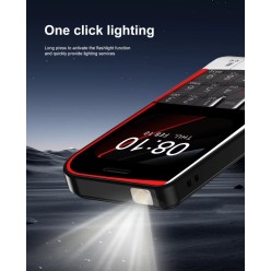 Telefon Komórkowy V10 Mikro Rozmiarów 2,01 Cala Dual SIM z Funkcją Modulacji Głosu