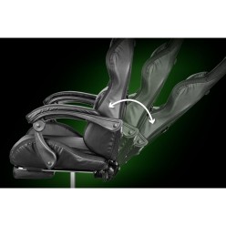 Fotel Gamingowy Kruger&matz Gx-150 Czarny z Podświetleniem LED