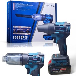 2w1 Odkurzacz Samochodowy Dmuchawa do Liści Śniegu 2x48V