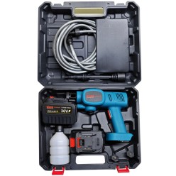 Myjka Ciśnieniowa Akumulatorowa Kompresor 2x Akumulatory 60Bar 2x4AH