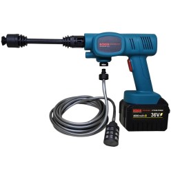 Myjka Ciśnieniowa Akumulatorowa Kompresor 2x Akumulatory 60Bar 2x4AH