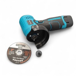Mini Szlifierka Kątowa 19500 obr/min 2x18V Zestaw z Tarczą 3'