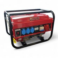 Benzynowy Agregat Prądotwórczy Generator Prądu 230V 1x Gniazdo 3 Fazowe 3,5kW