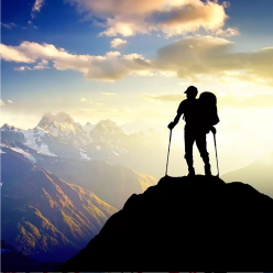 Kije Trekkingowe Do Nordic Walking Zestaw 2 szt Składane z Regulacją