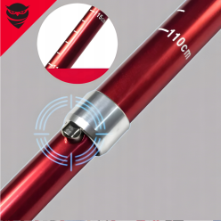 Kije Trekkingowe Do Nordic Walking Zestaw 2 szt Składane z Regulacją