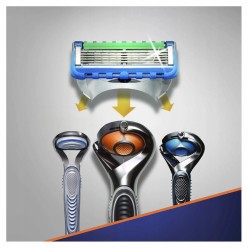 ZESTAW Gillette FUSION PROGLIDE EDYCJA NA PREZENT 5sz + RĄCZKA FLEXBALL