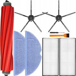 Zestaw szczotek, filtry Mopy Do Odkurzacza Xiaomi Roborock S7, S70, S75, MAXV i PLUS
