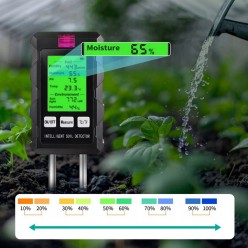 Miernik Ph ziemi Kwasomierz Gleby Tester wilgotność 6w1