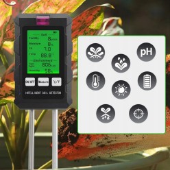 Miernik Ph ziemi Kwasomierz Gleby Tester wilgotność 6w1