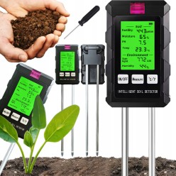 Miernik Ph ziemi Kwasomierz Gleby Tester wilgotność 6w1