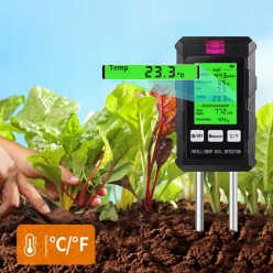 Miernik Ph ziemi Kwasomierz Gleby Tester wilgotność 6w1