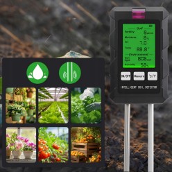 Miernik Ph ziemi Kwasomierz Gleby Tester wilgotność 6w1