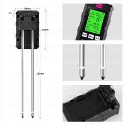 Miernik Ph ziemi Kwasomierz Gleby Tester wilgotność 6w1