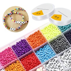 Zestaw Artystyczny Do Robienia Bransoletek i Naszyjników 7000 Elementów