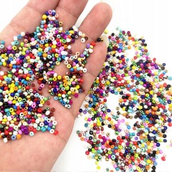 Zestaw Artystyczny Do Robienia Bransoletek i Naszyjników 12000 Elementów