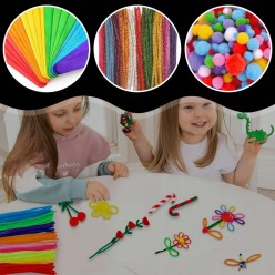 Zestaw Kreatywny Plastyczny Artystyczny 2000 elementów Dla Dzieci