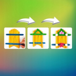 Zestaw Kreatywny Plastyczny Artystyczny 2000 elementów Dla Dzieci