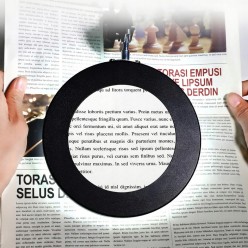 2w1 Lampa Led z Lupą Kosmetyczna Kreślarska Szkło Powiększające 10x