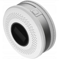 Czujnik Czadu i Dymu Bezprzewodowy Detektor Alarm LED i Dźwięk